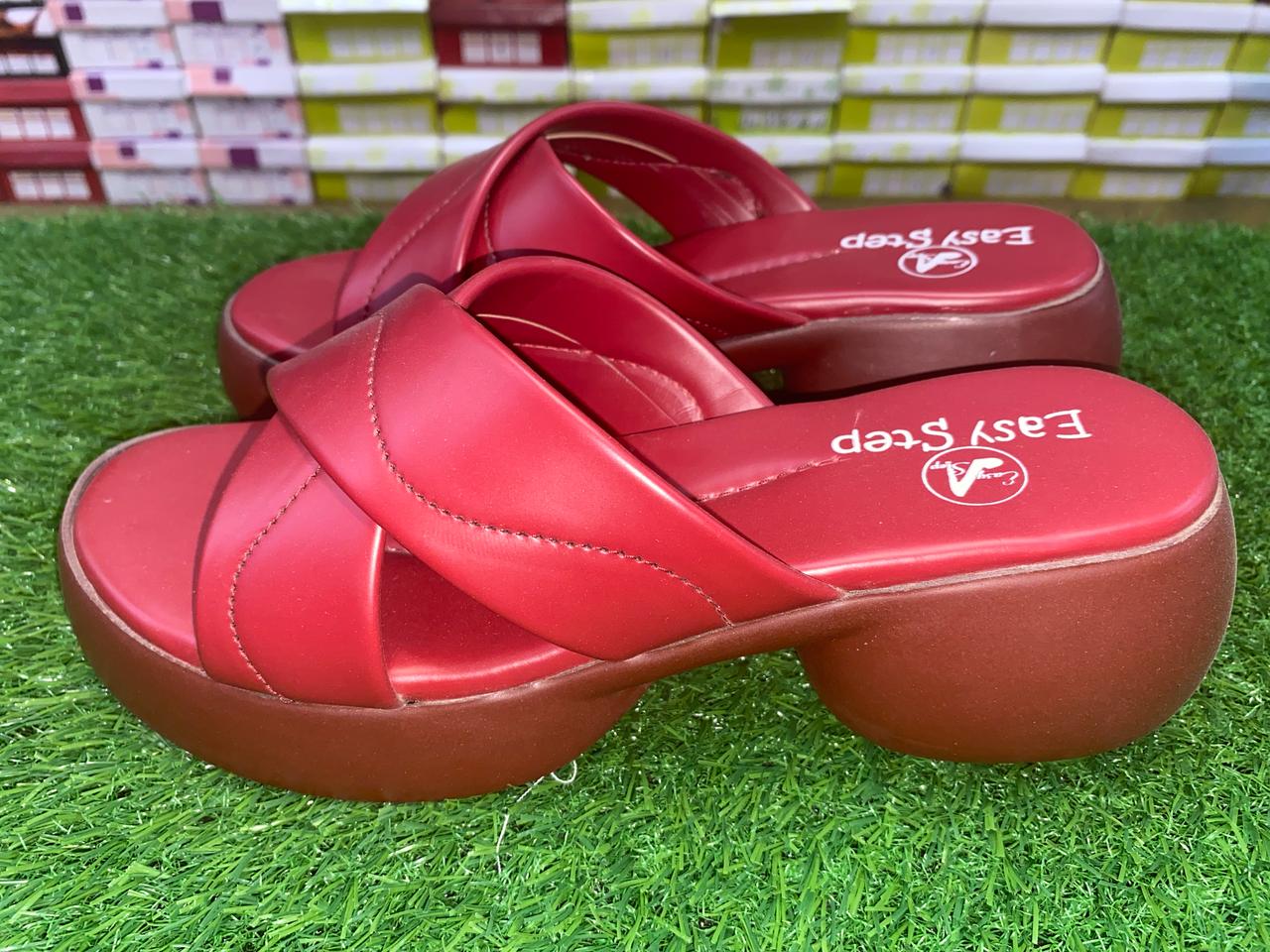 PU Sole Heel