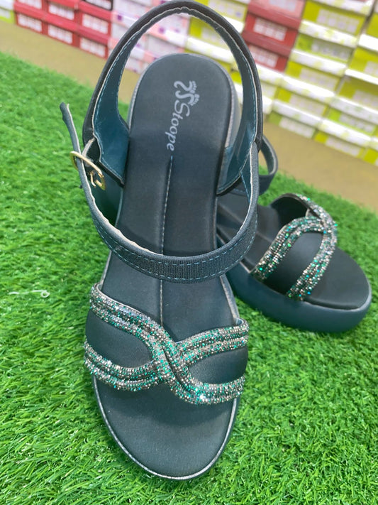 PU Heel Sandal